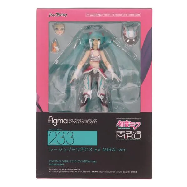 『中古即納』{FIG} figma(フィグマ) 233 レーシングミク2013 EV MIRAI ver. 初音ミク GTプロジェクト 完成品 可動フィギュア マックスファクトリー(20141227)