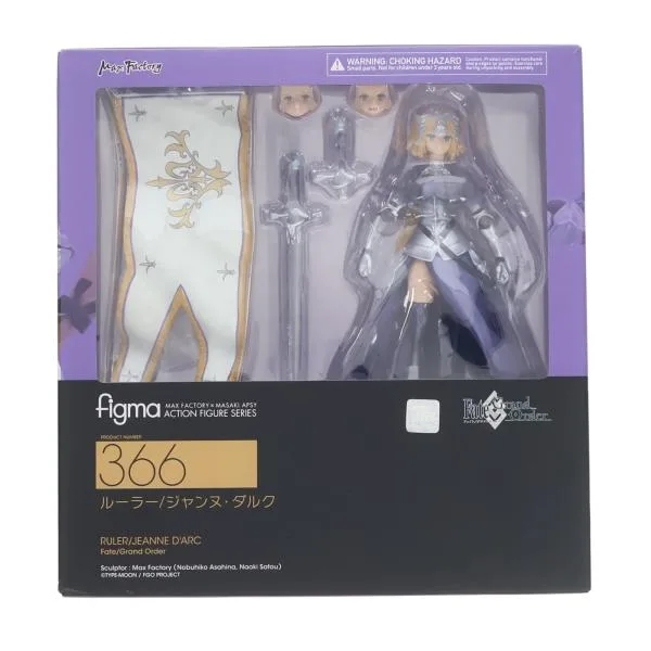 『中古即納』{FIG} (再販) figma 366 ルーラー/ジャンヌ・ダルク Fate/Grand Order(フェイト/グランドオーダー) フィギュア マックスファクトリー(20211110)