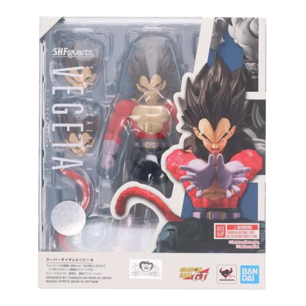 『中古即納』{FIG} (再販)S.H.Figuarts(フィギュアーツ) スーパーサイヤ人4ベジータ ドラゴンボールGT 完成品 可動フィギュア(20240126)