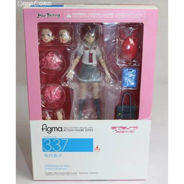 『中古即納』{FIG} figma(フィグマ) 337 桜内梨子(さくらうちりこ) ラブライブ!サンシャイン!! 完成品 可動フィギュア マックスファクトリー(20170729)