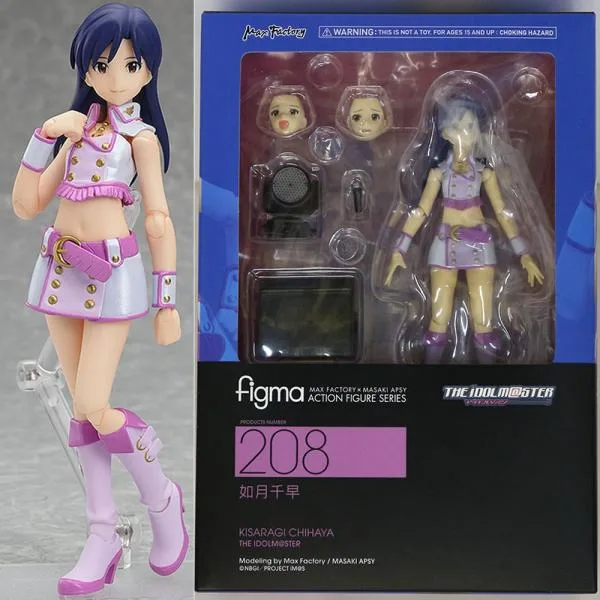 『中古即納』{FIG} figma(フィグマ) 208 如月千早(きさらぎちはや) アイドルマスター 完成品 可動フィギュア マックスファクトリー(20140427)