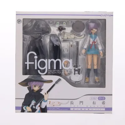 "ใช้แล้วจัดส่งทันที" {FIG} figma 015 Yuki Nagato (Nagato Yuki) Bad Wizard ver. ความหดหู่ของฮารุฮิสุซึมิยะสร้างโรงงานฟิกเกอร์แม็กซ์ที่สามารถเคลื่อนย้ายได้สำเร็จ (20080927)
