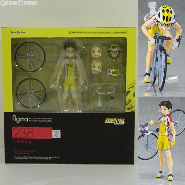 『中古即納』{FIG} figma(フィグマ) 283 小野田坂道(おのださかみち) 弱虫ペダル GRANDE ROAD 完成品 可動フィギュア マックスファクトリー(20150630)
