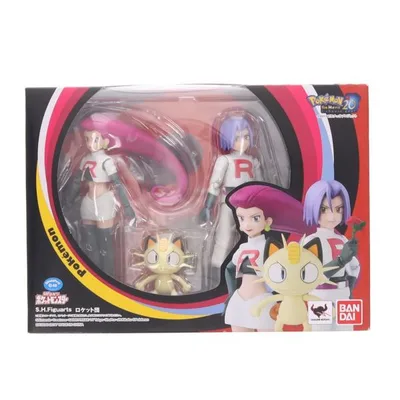 『中古即納』{FIG} S.H.Figuarts(フィギュアーツ) ロケット団 ポケットモンスター 完成品 フィギュア バンダイ(20170715)