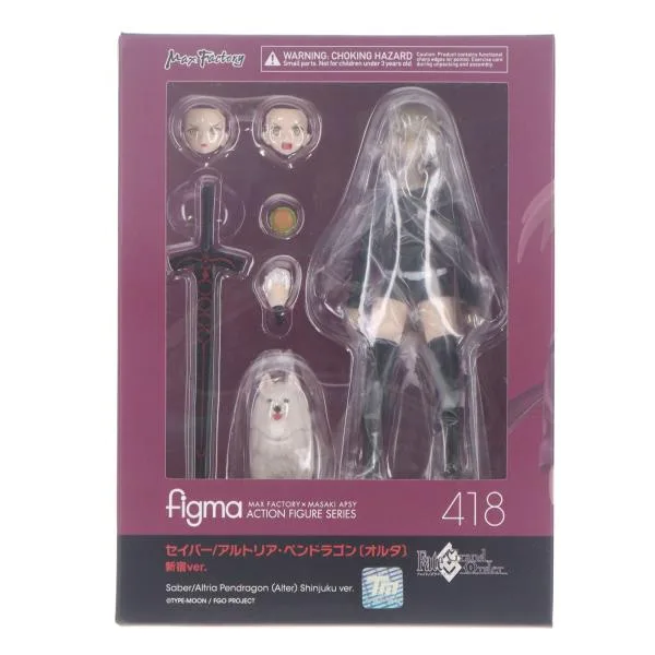 『中古即納』{FIG} figma 418 セイバー/アルトリア・ペンドラゴン〔オルタ〕新宿ver. Fate/Grand Order フィギュア マックスファクトリー(20190707)