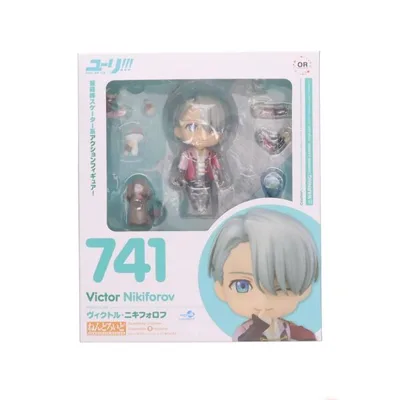 『中古即納』{FIG} グッスマ限定特典付属 ねんどろいど 741 ヴィクトル・ニキフォロフ ユーリ!!! on ICE 可動フィギュア オランジュ・ルージュ(20170831)
