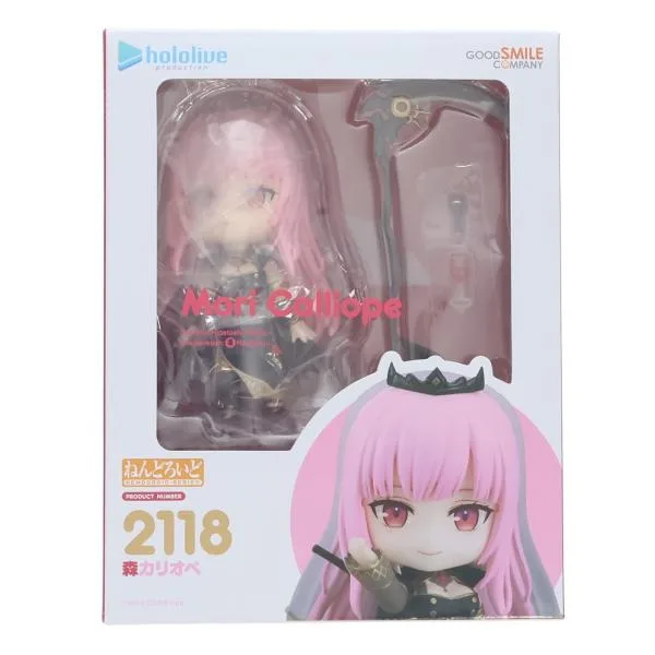 『中古即納』{FIG} ねんどろいど 2118 森カリオペ(もりかりおぺ) ホロライブプロダクション 完成品 可動フィギュア グッドスマイルカンパニー(20231101)