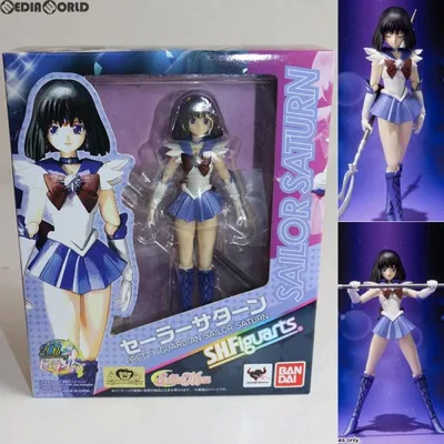『中古即納』{FIG} S.H.Figuarts(フィギュアーツ) セーラーサターン 美少女戦士セーラームーン 完成品 可動フィギュア バンダイ(20140823)