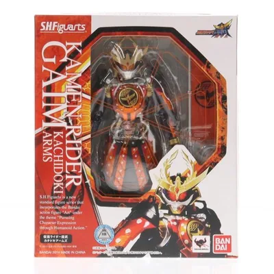 『中古即納』{FIG} S.H.Figuarts(フィギュアーツ) 仮面ライダー鎧武 カチドキアームズー 完成品 可動フィギュア バンダイ(20140920)