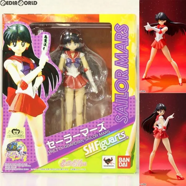 "Used Immediate Delivery" {FIG} S.H.Figuarts Sailor Mars Sailor Moon Completed Movable Figure Bandai (20150424)