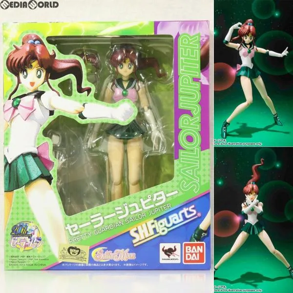 『中古即納』{FIG} S.H.Figuarts(フィギュアーツ) セーラージュピター 美少女戦士セーラームーン 完成品 可動フィギュア バンダイ(20140719)