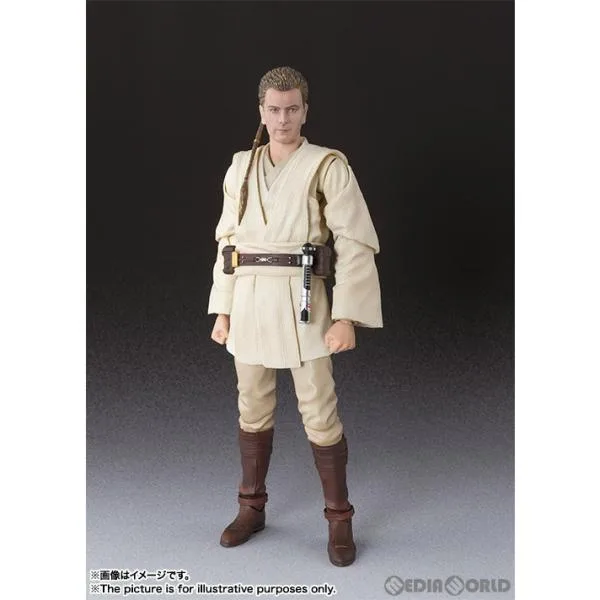 『中古即納』{FIG} (再販) S.H.Figuarts オビ=ワン・ケノービ(Episode I) STAR WARS エピソード1/ファントム・メナス フィギュア BSP(20240316)
