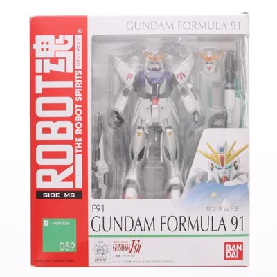 『中古即納』{FIG} ROBOT魂(SIDE MS) ガンダムF91 機動戦士ガンダムF91 完成品 可動フィギュア バンダイ(20130209)