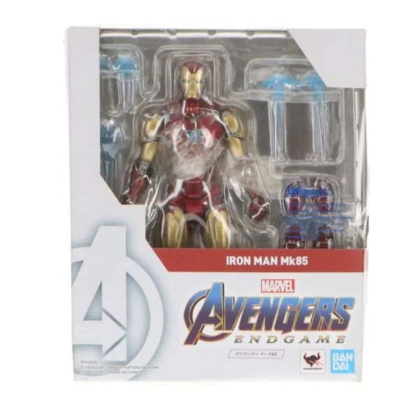 『中古即納』{FIG} S.H.Figuarts(フィギュアーツ) アイアンマン マーク85(アベンジャーズ/エンドゲーム) 完成品 可動フィギュア バンダイスピリッツ(20190615)