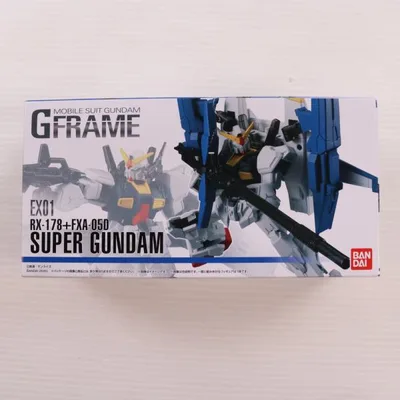 『中古即納』{FIG} (単品)(食玩) 機動戦士ガンダム Gフレーム EX01 スーパーガンダム 機動戦士Zガンダム 可動フィギュア バンダイ(20200727)