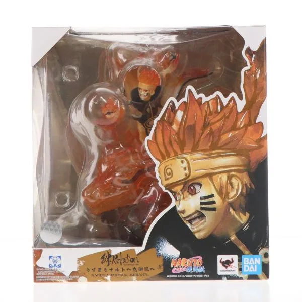『中古即納』{FIG} フィギュアーツZERO うずまきナルト -九喇嘛-(くらま) 絆Relation NARUTO-ナルト- 疾風伝 完成品 フィギュア バンダイスピリッツ(20181130)