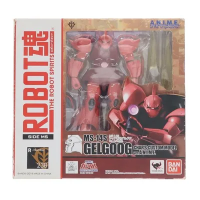 『中古即納』{FIG} ROBOT魂(SIDE MS) MS-14S シャア専用ゲルググ ver. A.N.I.M.E. 機動戦士ガンダム 完成品 可動フィギュア バンダイ(20180714)