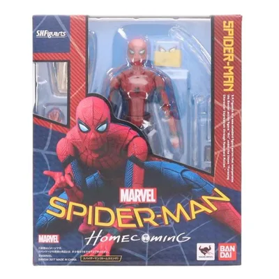 『中古即納』{FIG} S.H.Figuarts(フィギュアーツ) スパイダーマン(ホームカミング) スパイダーマン:ホームカミング 完成品 可動フィギュア バンダイ(20170811)