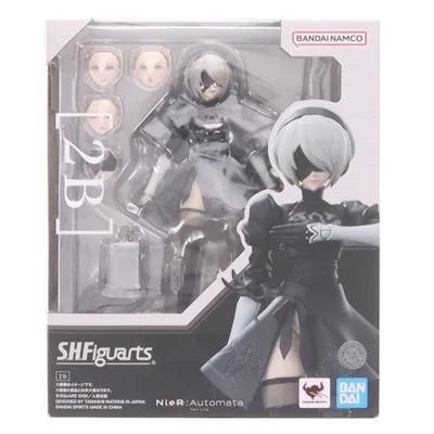 『中古即納』{FIG} S.H.Figuarts(フィギュアーツ) 2B NieR:Automata(ニーア オートマタ) 完成品 可動フィギュア(20240120)