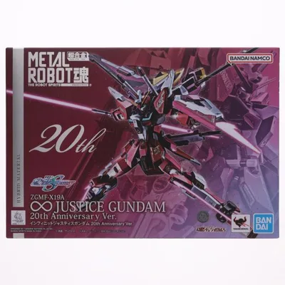 『中古即納』{FIG} 魂ウェブ限定 METAL ROBOT魂(SIDE MS) インフィニットジャスティスガンダム 20th Anniversary Ver. フィギュア バンダイスピリッツ(20231231)