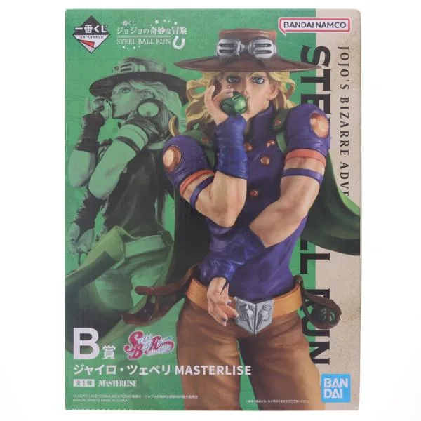 『中古即納』{FIG} B賞 ジャイロ・ツェペリ MASTERLISE 一番くじ ジョジョの奇妙な冒険 STEEL BALL RUN フィギュア プライズ バンダイスピリッツ(20260627)