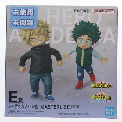 『中古即納』{FIG} E賞 いずく&かつき MASTERLISE 一番くじ 僕のヒーローアカデミア -更に向こうへ- プライズ フィギュア バンダイスピリッツ(20251213)