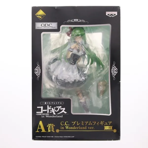 『中古即納』{FIG} A賞 C.C.(シーツー) 一番くじプレミアム コードギアス in Wonderland プレミアムフィギュア プライズ(66215) バンプレスト(20110930)