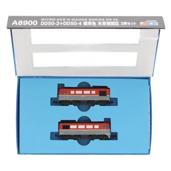 『中古即納』{RWM} A8900 DD50-3+DD50-4 標準色 米原機関区 2両セット(動力付き) Nゲージ 鉄道模型 MICRO ACE(マイクロエース)(20230212)