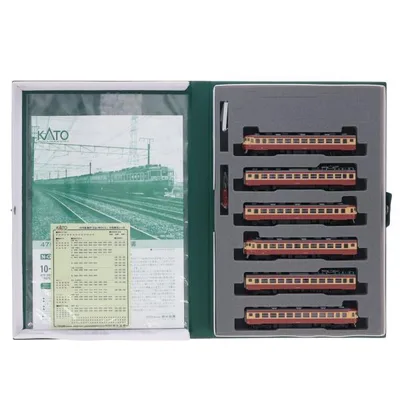 『中古即納』{RWM} 10-1634 475系 急行「立山・ゆのくに」 6両基本セット(動力付き) Nゲージ 鉄道模型 KATO(カトー)(20230831)