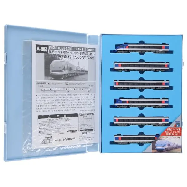 『中古即納』{RWM} A2054 智頭急行 HOT7000系 特急「スーパーはくと」 1次車・登場時・改良品 6両セット(動力付き) Nゲージ 鉄道模型 MICRO ACE(20110830)