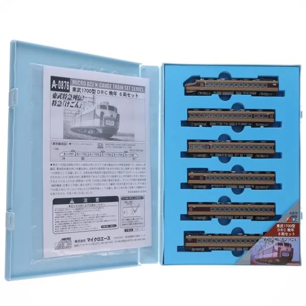 『中古即納』{RWM} A0876 東武1700型 DRC 晩年 6両セット(動力付き) Nゲージ 鉄道模型 MICRO ACE(マイクロエース)(20181207)