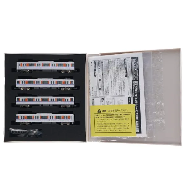 『中古即納』{RWM} 30989 東武50090型(TJライナー・51095編成・行先点灯) 基本4両編成セット(動力付き) Nゲージ 鉄道模型 GREENMAX(20210319)