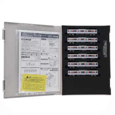 『中古即納』{RWM} 30990 東武50090型(TJライナー・51095編成・行先点灯) 増結用中間車6両セット(動力無し) Nゲージ 鉄道模型 GREENMAX(20210319)