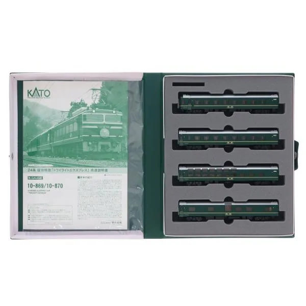 『中古即納』{RWM} (再販) 10-870 24系寝台特急『トワイライトエクスプレス』増結4両セット(動力無し) Nゲージ 鉄道模型 KATO(カトー)(20181225)
