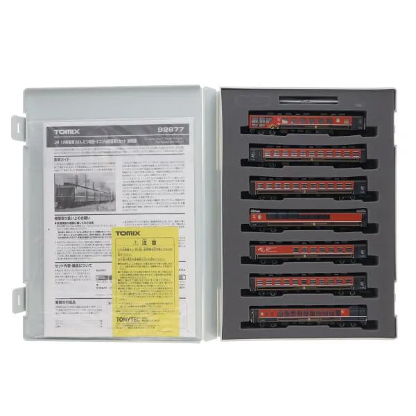 『中古即納』{RWM} (再販) 92877 JR 12系客車(ばんえつ物語・オコジョ展望車)セット(7両)(動力無し) Nゲージ 鉄道模型 TOMIX(トミックス)(20190302)