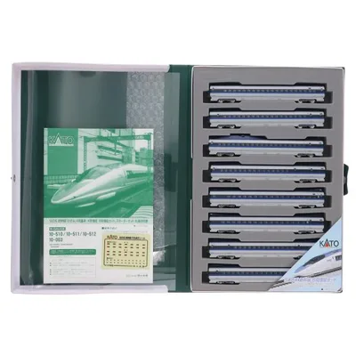 『中古即納』{RWM} (再販) 10-512 500系新幹線「のぞみ」 8両増結セット(動力無し) Nゲージ 鉄道模型 KATO(カトー)(20181204)