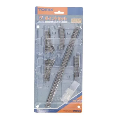 『中古即納』{RWM} 91082 Fine Track(ファイントラック) ミニレールセットポイントセット(MBパターン) Nゲージ 鉄道模型 TOMIX(トミックス)(20051031)