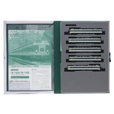 『中古即納』{RWM} 10-1434 189系 グレードアップあさま 5両基本セット(動力付き) Nゲージ 鉄道模型 KATO(カトー)(20171119)
