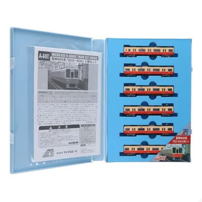 『中古即納』{RWM} A6491 阪神 8000系 「8233〜8234」 6両セット(動力付き) Nゲージ 鉄道模型 MICRO ACE(マイクロエース)(20100730)