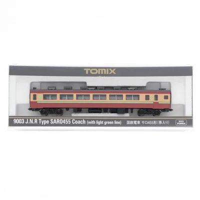 『中古即納』{RWM} 9003 国鉄電車 サロ455形(帯入り)(動力無し) Nゲージ 鉄道模型 TOMIX(トミックス)(20201003)