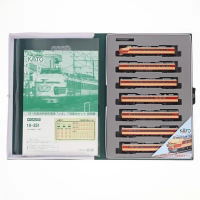 『中古即納』{RWM} 10-351 181系 直流特急形電車 とき(7両セット)(動力付き) Nゲージ 鉄道模型 KATO(カトー)(19991231)