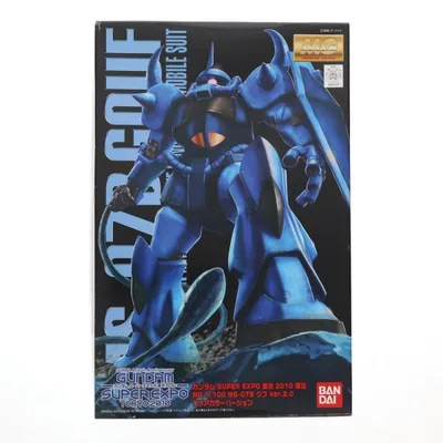 『中古即納』{PTM} MG 1/100 MS-07B グフ Ver.2.0 クリアカラーバージョン ガンダムSUPER EXPO東京2010限定 プラモデル バンダイ