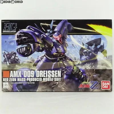 『中古即納』{PTM} HGUC 1/144 AMX-009 ドライセン 機動戦士ガンダムZZ(ダブルゼータ) プラモデル(0189179) バンダイ(20140222)