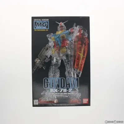 『中古即納』{PTM} MG 1/100 RX-78-2 ガンダム クリスタルバージョン 機動戦士ガンダム プラモデル(0055147) バンダイ(19961031)