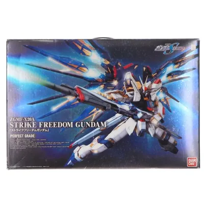 『中古即納』{PTM} PG 1/60 ZGMF-X20A ストライクフリーダムガンダム 機動戦士ガンダムSEED DESTINY プラモデル バンダイ(20101211)