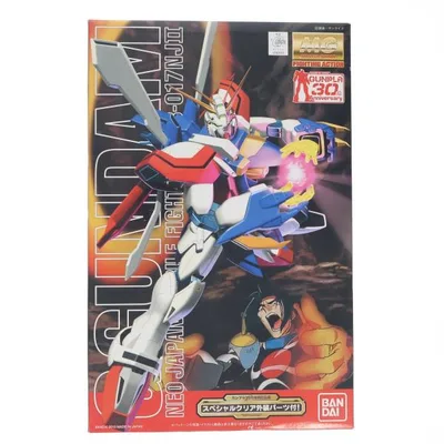 『中古即納』{PTM} MG 1/100 Gガンダム スペシャルクリア外装パーツ付 機動武闘伝Gガンダム ガンプラ30周年記念 プラモデル(0162033) バンダイ(20100228)