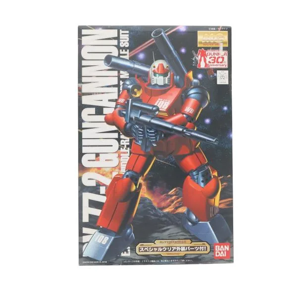 『中古即納』{PTM} MG 1/100 ガンキャノン(プラスクリア外装パーツ付き) 機動戦士ガンダム ガンプラ30周年記念 プラモデル(0161545) バンダイ(20091204)