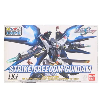 『中古即納』{PTM} ガンプラEXPO限定 HG 1/144 ZGMF-X20A ストライクフリーダムガンダム クリアカラー ガンダムSEED DESTINY プラモデル バンダイ(20091219)