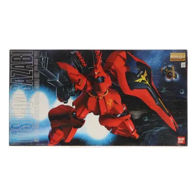 "Used Immediate Delivery" {PTM} MG 1/100 MSN-04 Sazabi Mobile Suit Gundam Char's Counterattack Plastic Model (0077072) Bandai (20170802)