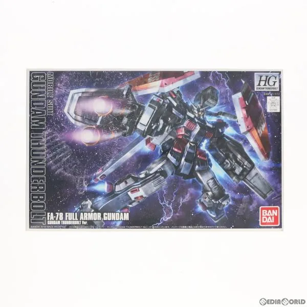 『中古即納』{PTM} HG 1/144 FA-78 フルアーマー・ガンダム(GUNDAM THUNDERBOLT Ver.) 機動戦士ガンダム サンダーボルト プラモデル バンダイ(20160430)